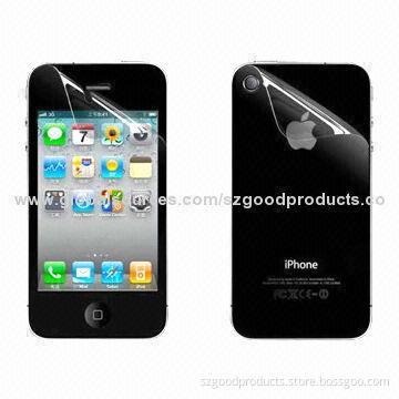 Screen Protection Films with Imported PET Raw Materials, OEM/ODM Accept, 50,000P per Day Capacity